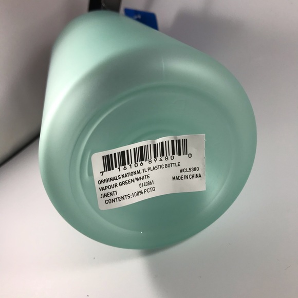 Adidas Originals green sports water bottle 1L 32oz - Picture 5 of 5